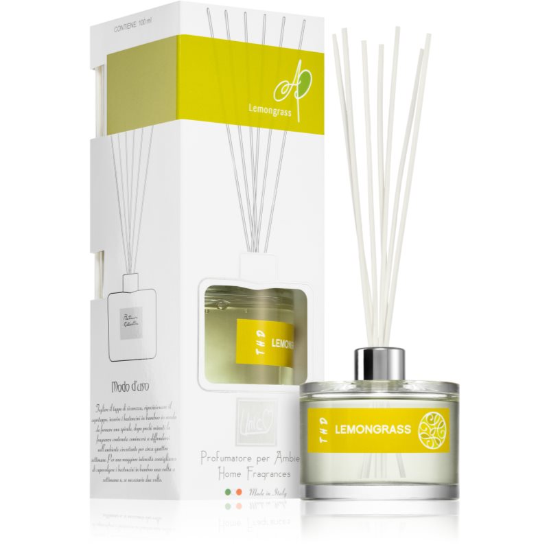 THD Platinum Collection Lemongrass Aroma Diffuser With Refill 100 Ml