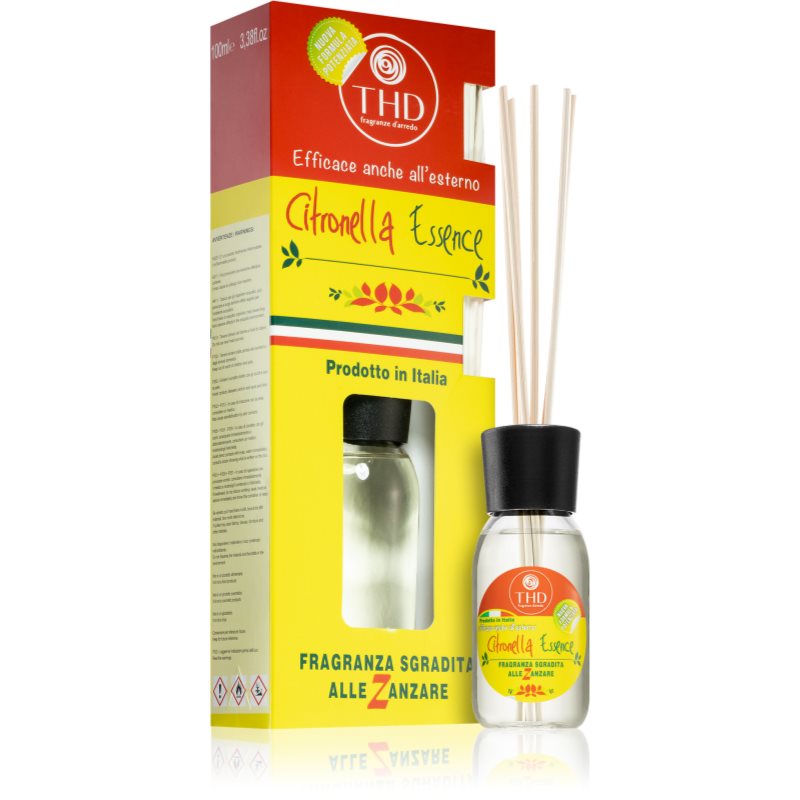 THD Home Fragrances Citronella Essence Aroma Diffuser With Filling 100 Ml