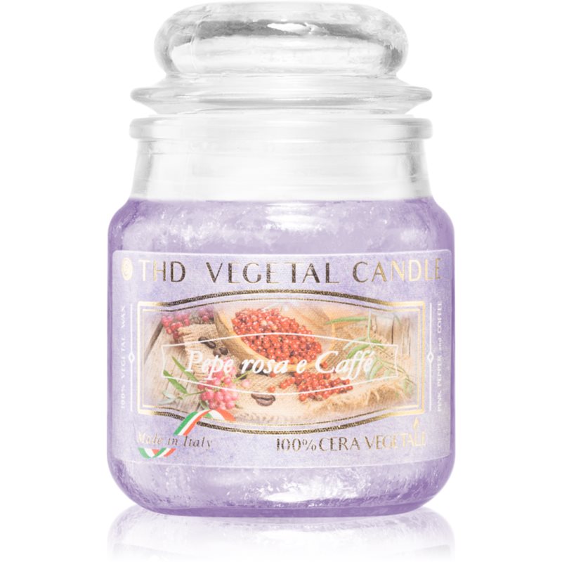 THD Vegetal Pepe Rosa E Caffe Scented Candle 100 G