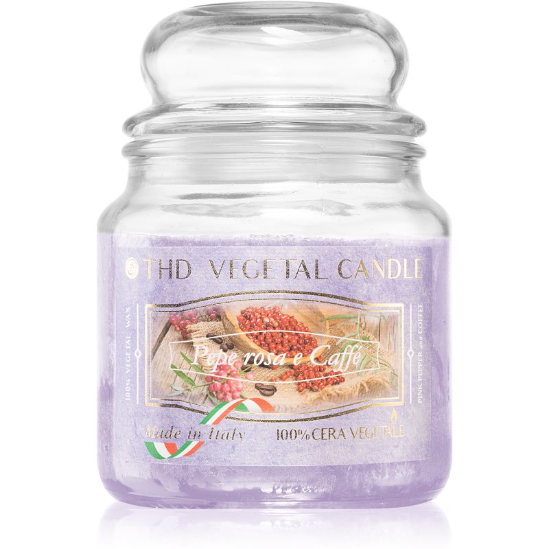 THD Vegetal Pepe Rosa E Caffe scented candle 400 g
