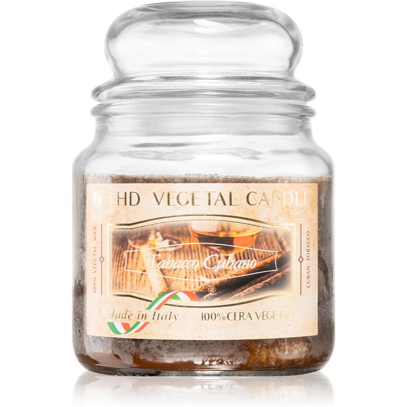 THD Vegetal Tabacco Cubano Scented Candle 390 G