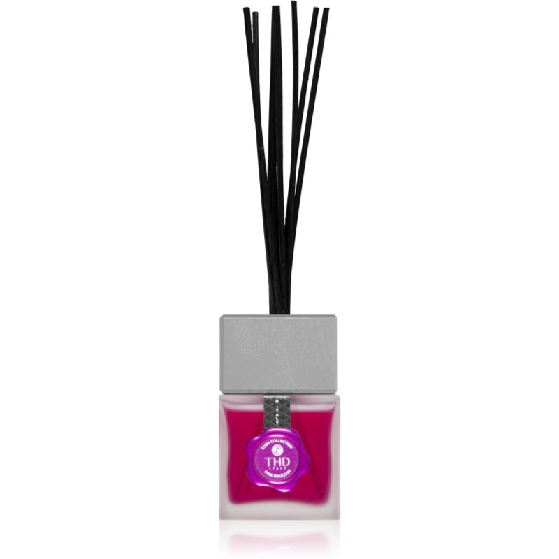 THD Cube Pink Bouquet Aroma Diffuser With Refill 100 Ml
