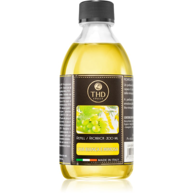 THD Ricarica Uva Bianca E Mimosa refill for aroma diffusers 300 ml
