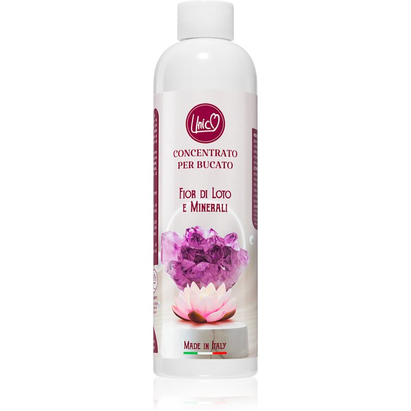 THD Unico Lotus Flower & Mineral Salts illatkoncentrátum mosógépbe 200 ml
