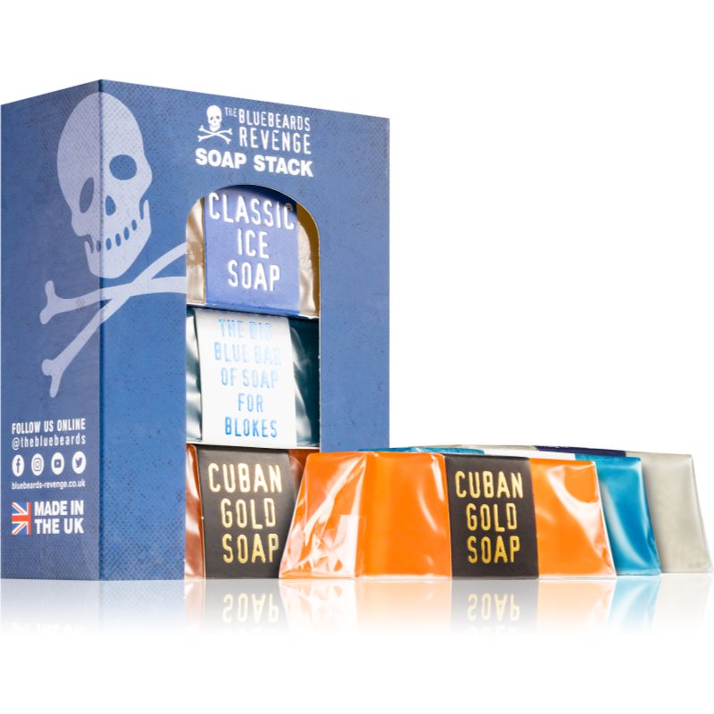The Bluebeards Revenge Soap Stack Kit gift set (for men)

