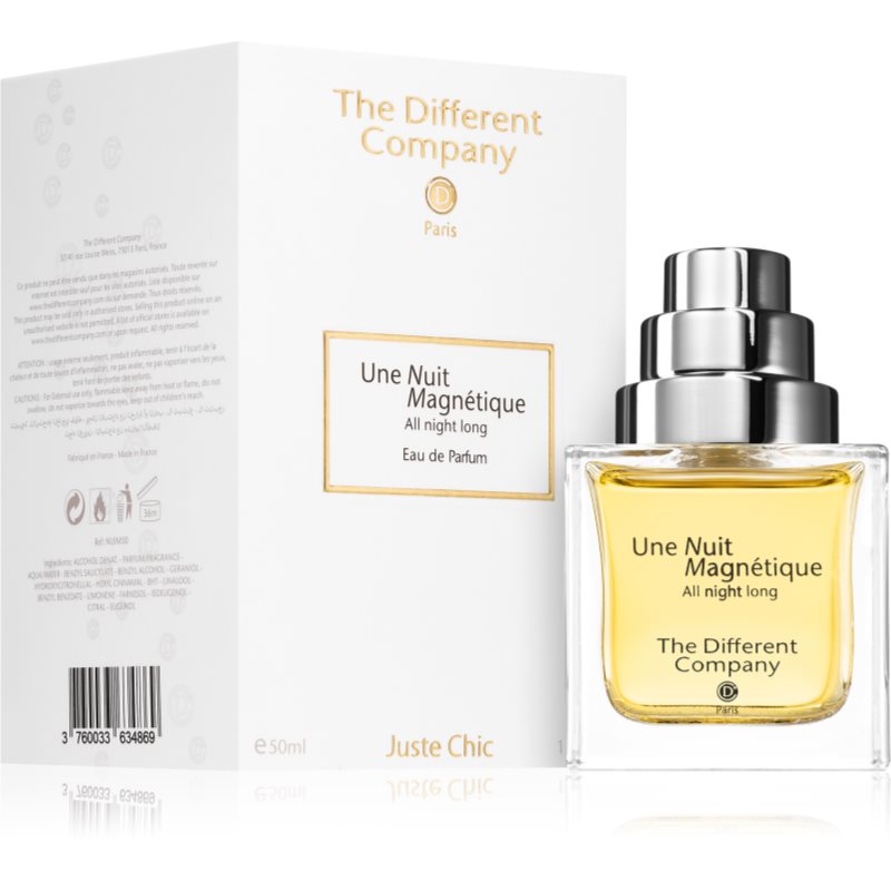 The Different Company Une Nuit Magnetique Eau De Parfum Unisex 50 Ml