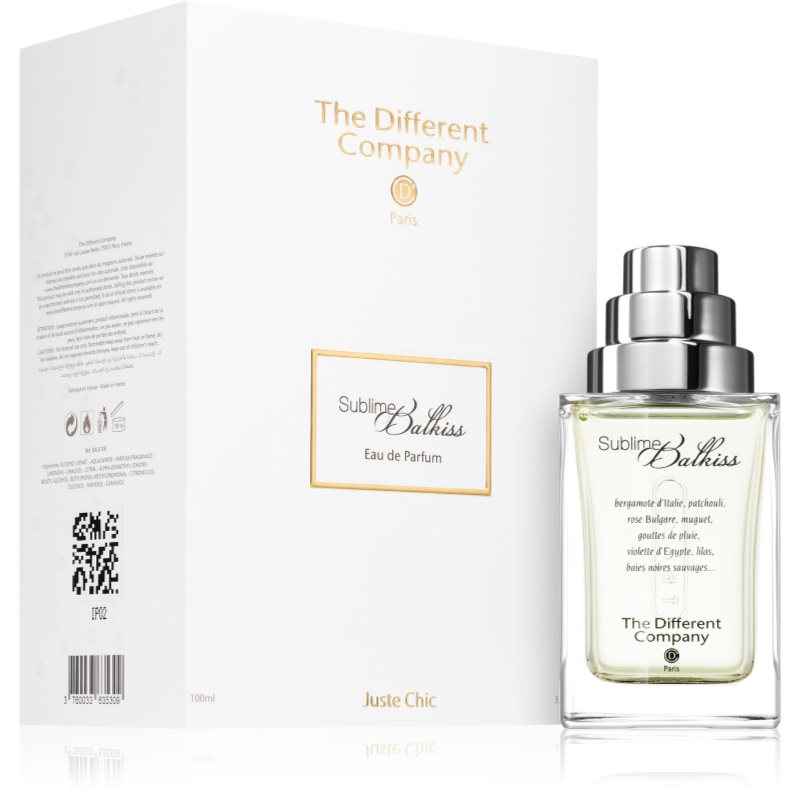 The Different Company Sublime Balkiss Eau De Parfum Refillable For Women 100 Ml