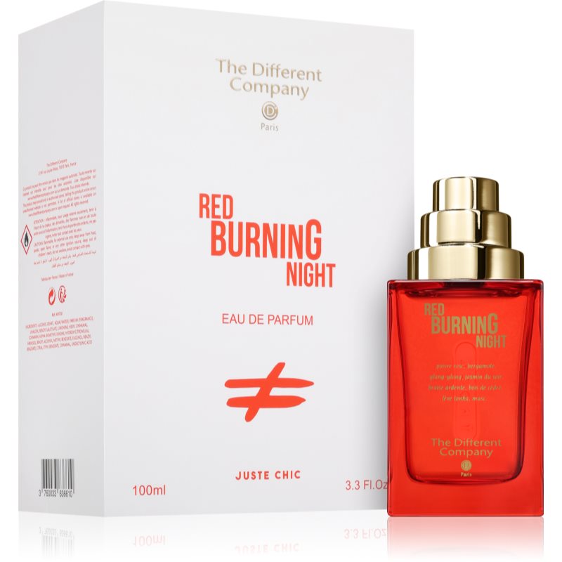 The Different Company Red Burning Night Eau de Parfum Unisex 100 ml