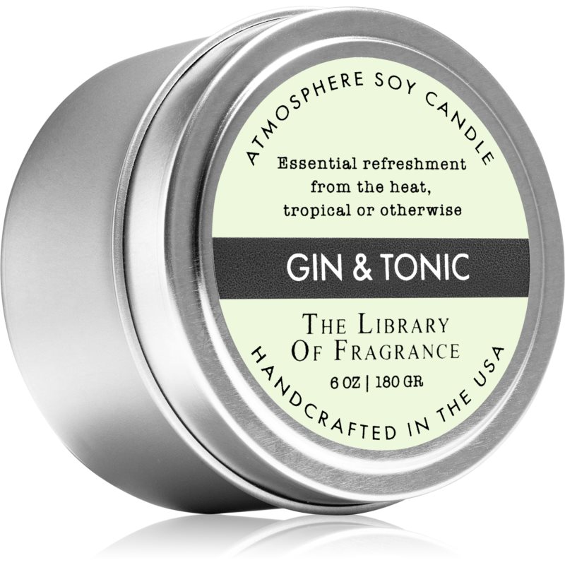 The Library Of Fragrance Gin & Tonic Scented Candle 180 G
