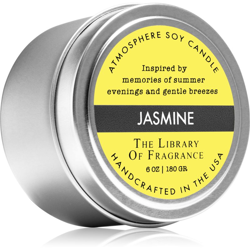 The Library of Fragrance Jasmine bougie parfumée 180 g unisex
