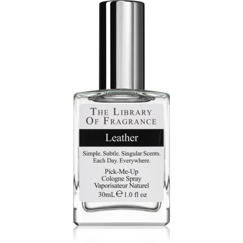 The Library Of Fragrance Leather Eau De Cologne For Men 30 Ml
