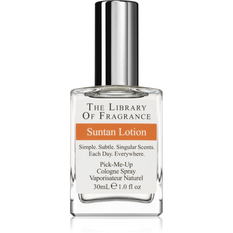 The Library of Fragrance Suntan Lotion eau de cologne mixte 30 ml unisex