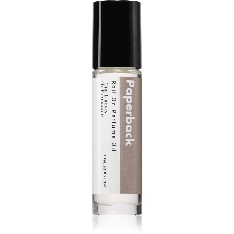 The Library of Fragrance Paperback tělový olej roll-on unisex 10 ml