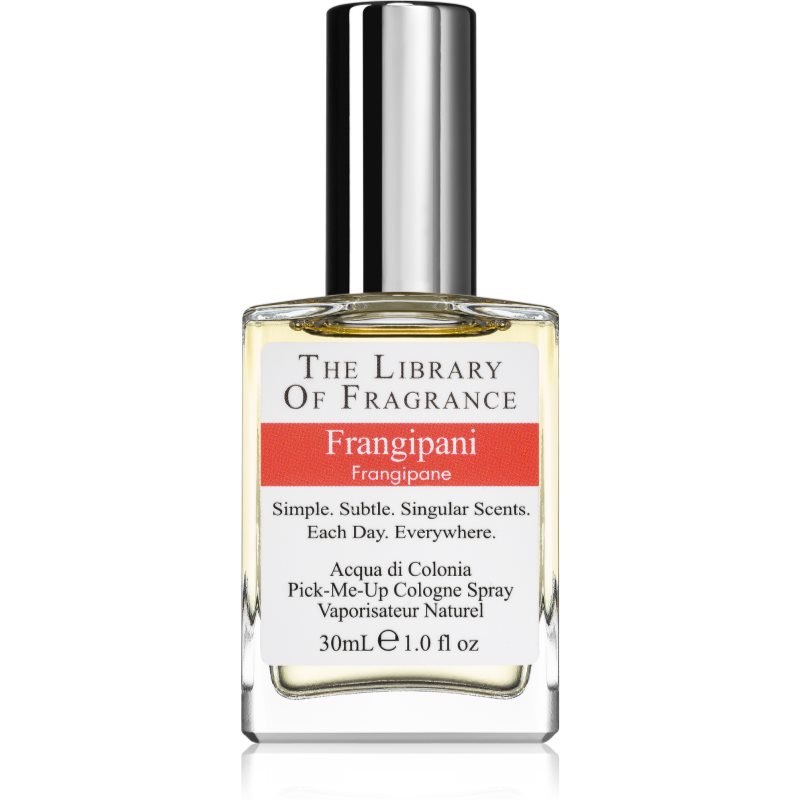 The Library of Fragrance Frangipani Eau de Cologne hölgyeknek 30 ml
