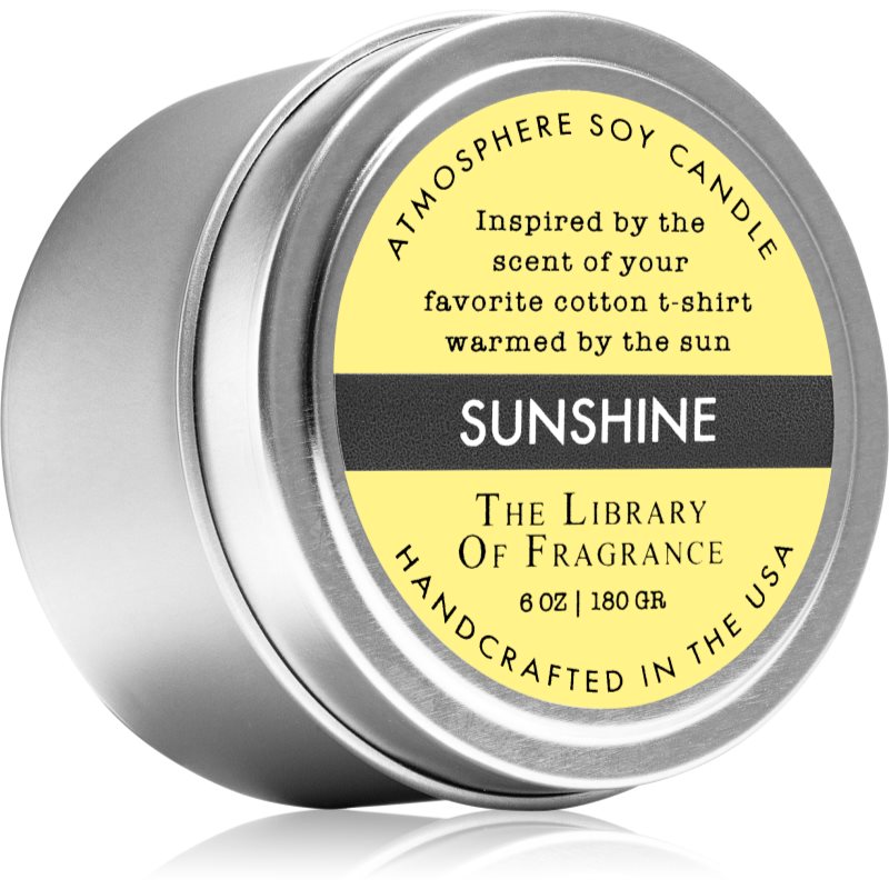 The Library of Fragrance Sunshine bougie parfumée 180 g unisex