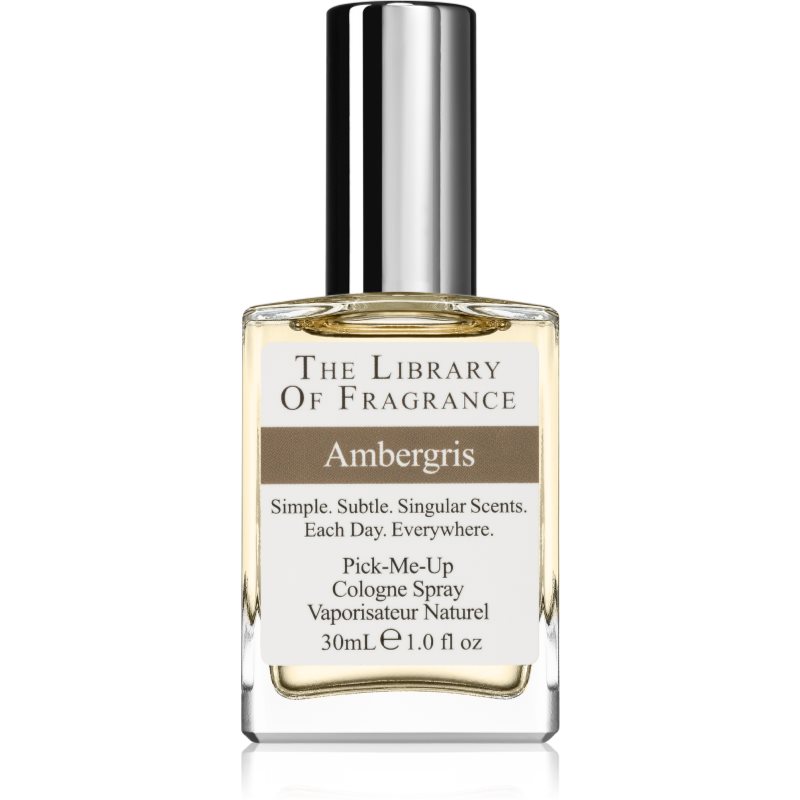 The Library of Fragrance Ambergris odekolonas Unisex 30 ml