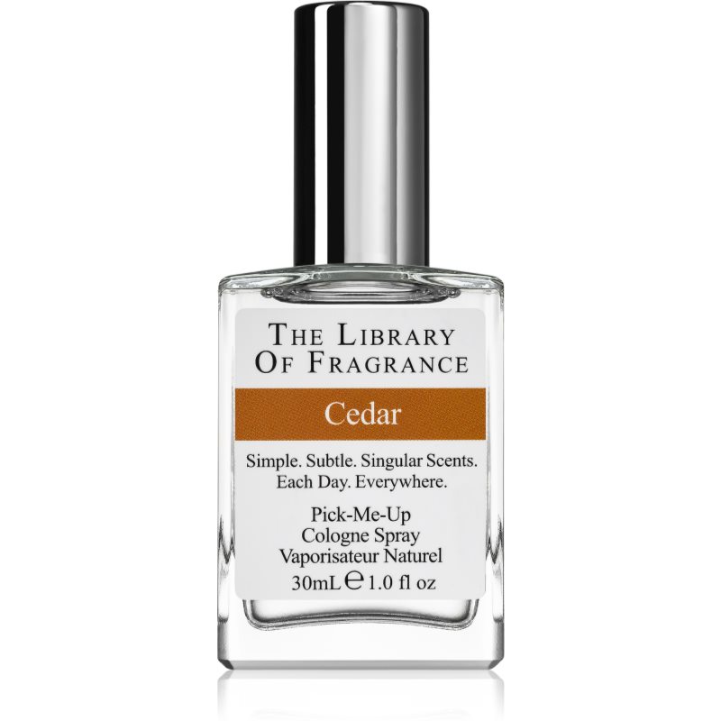 The Library Of Fragrance Cedar Eau De Cologne For Men 30 Ml