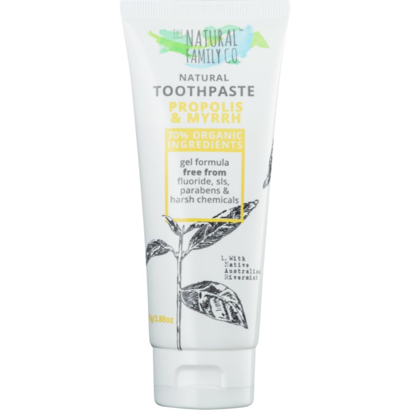 

The Natural Family Co. Propolis & Myrrh натуральна зубна паста для захисту зубів та ясен