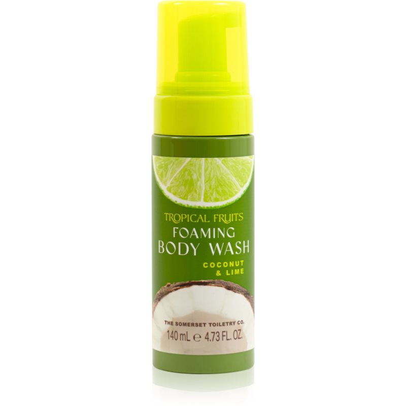 The Somerset Toiletry Co. Tropical Fruits Coconut & Lime mycí pěna na tělo 140 ml