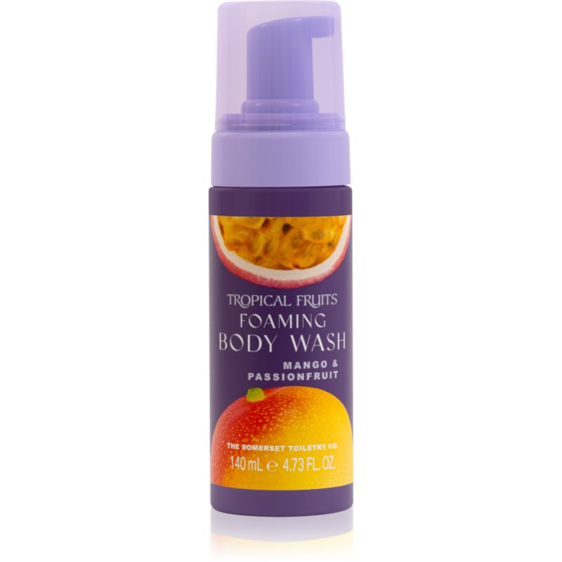 The Somerset Toiletry Co. Tropical Fruits Mango & Passionfruit mycí pěna na tělo 140 ml