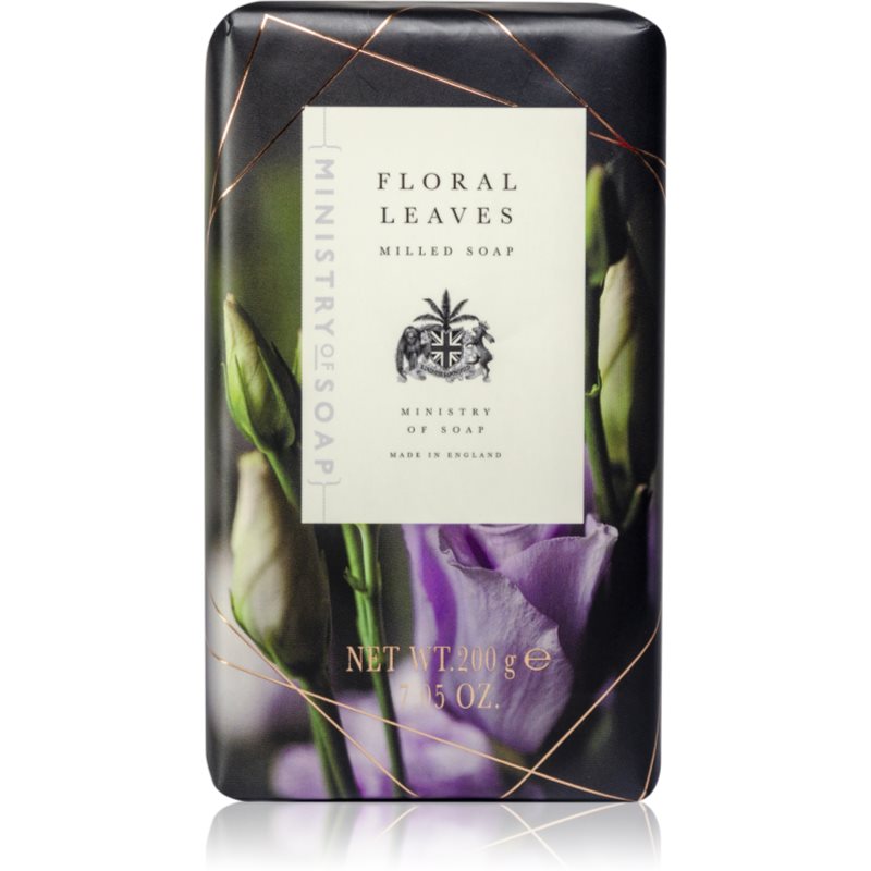 The Somerset Toiletry Co. Ministry of Soap Dark Floral Soap Szilárd szappan Floral Leaves 200 g