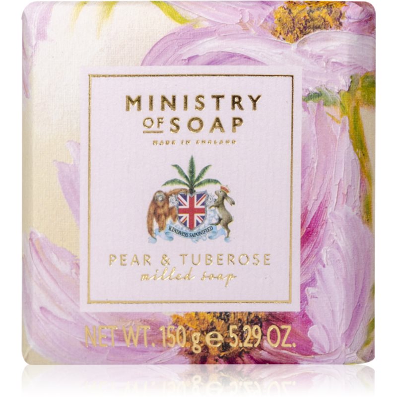The Somerset Toiletry Co. Ministry of Soap Oil Painting Spring trdo milo za telo Pear & Tuberose 150 g