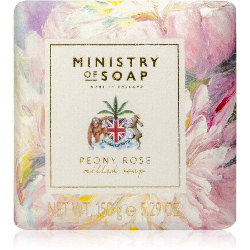 The Somerset Toiletry Co. Ministry of Soap Oil Painting Spring trdo milo za telo Peony Rose 150 g