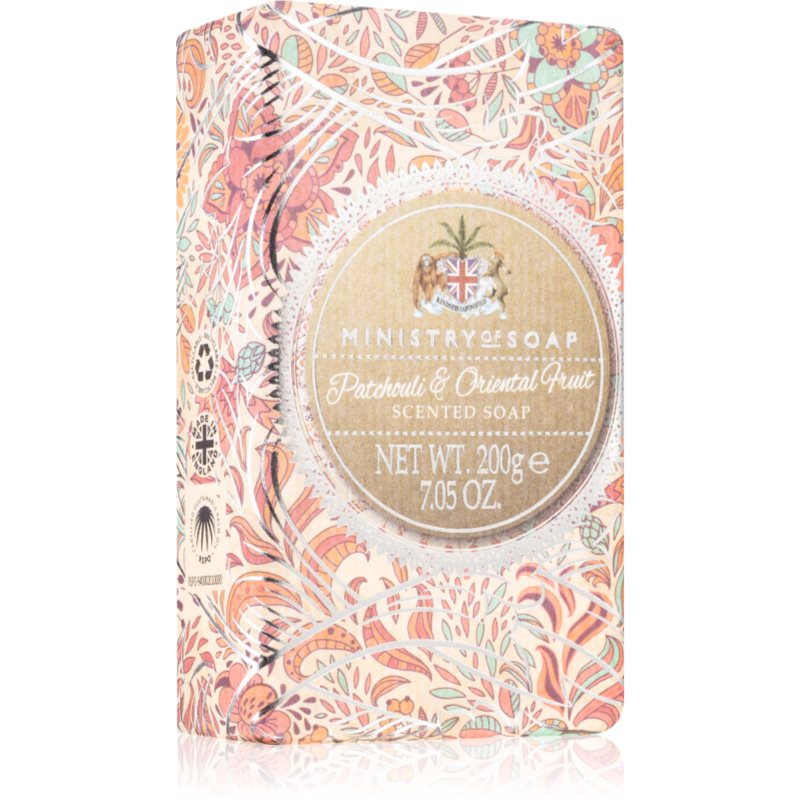 The Somerset Toiletry Co. Ministry of Soap Scented Soap tuhé mydlo na telo Patchouli & Oriental Fruit 200 g