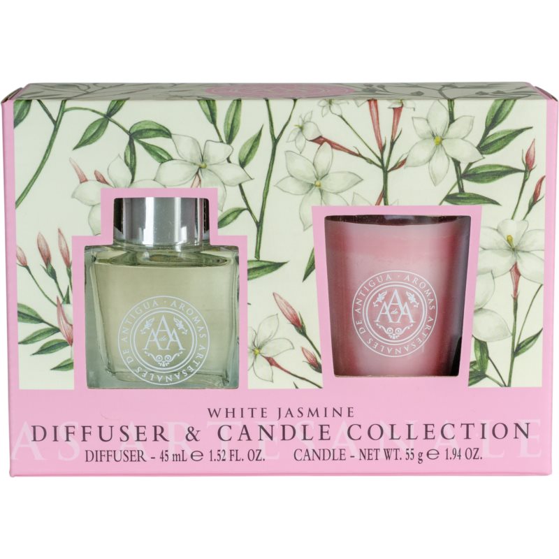 The Somerset Toiletry Co. Diffuser & Candle Gift Set dovanų rinkinys White Jasmine