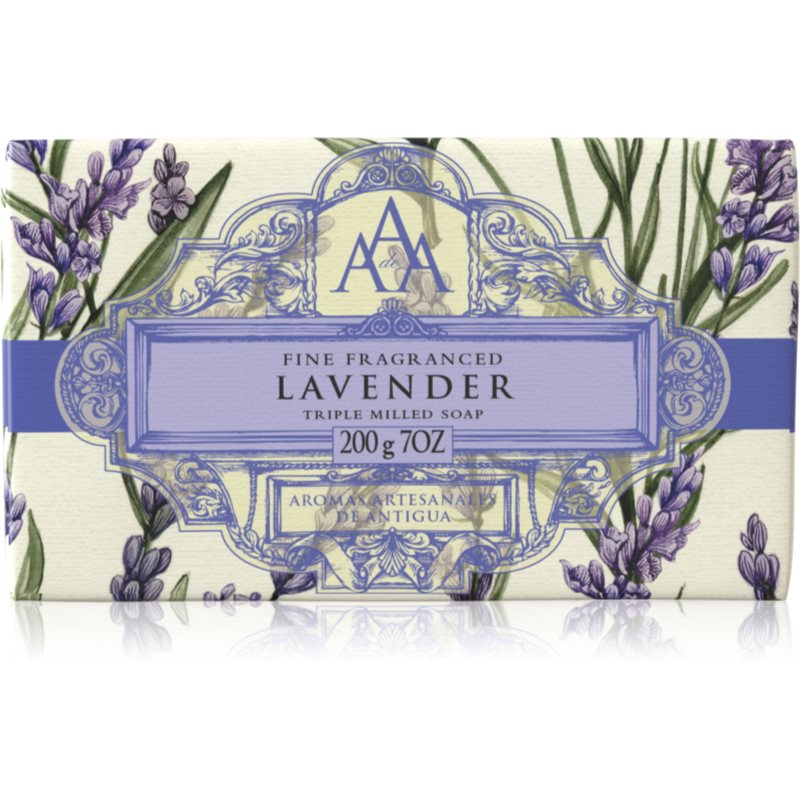 The Somerset Toiletry Co. Aromas Artesanales de Antigua Triple Milled Soap kietasis muilas Lavender 200 g