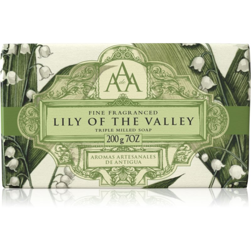 The Somerset Toiletry Co. Aromas Artesanales de Antigua Triple Milled Soap luxus szappan Lily of the valley 200 g