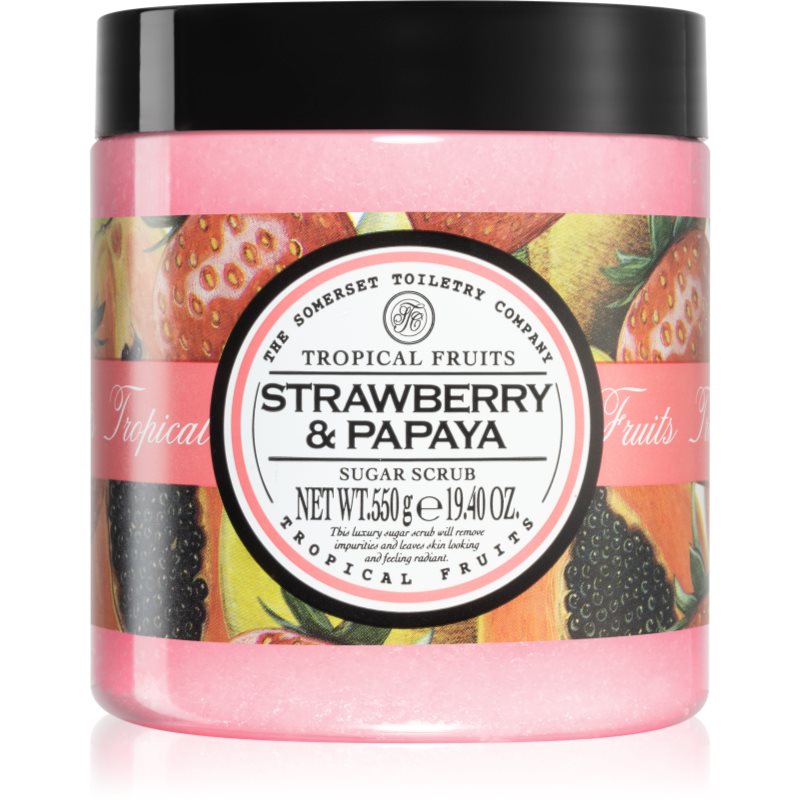 

The Somerset Toiletry Co. Tropical Fruits Sugar Scrubs цукровий пілінг для тіла Strawberry & Papaya