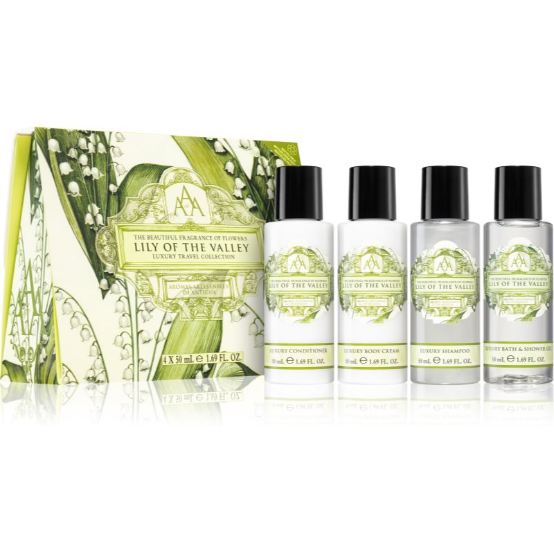 The Somerset Toiletry Co. Luxury Travel Collection Travel Set Lily of the valley
