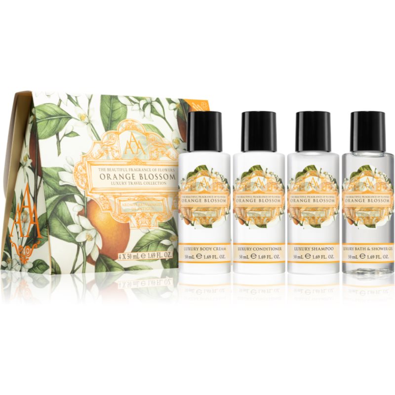 The Somerset Toiletry Co. Luxury Travel Collection travel set Orange Blossom
