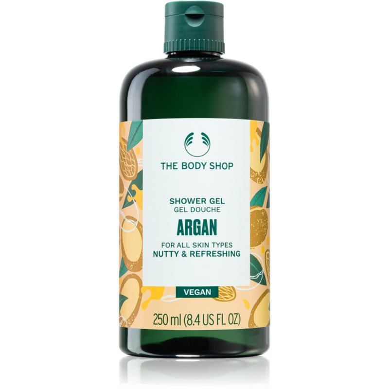 The Body Shop Argan Shower Gel osviežujúci sprchový gél s arganovým olejom 250 ml