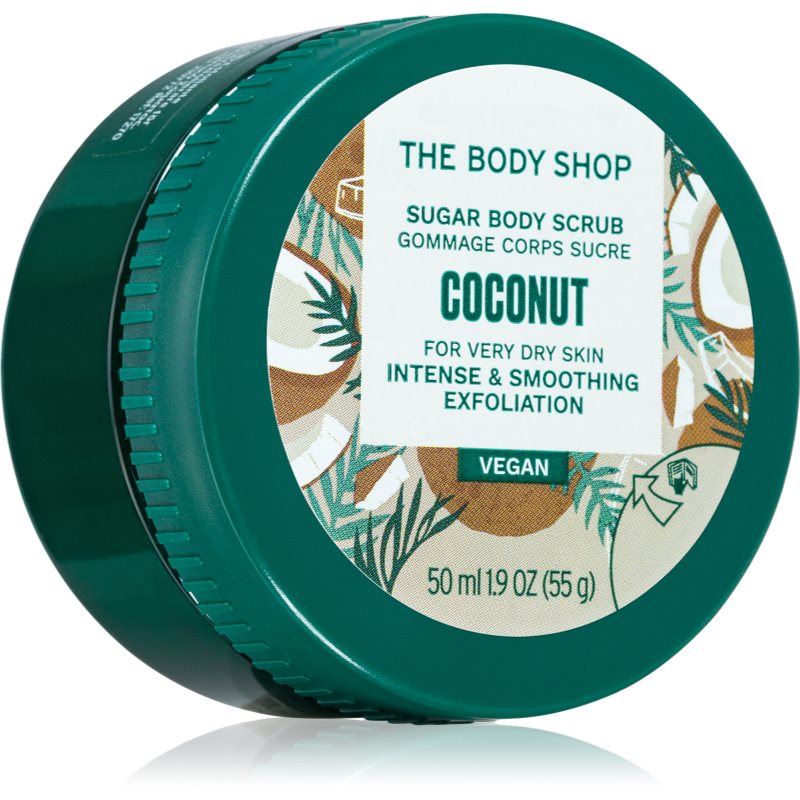 The Body Shop Coconut пілінг для тіла з кокосoм 50 мл