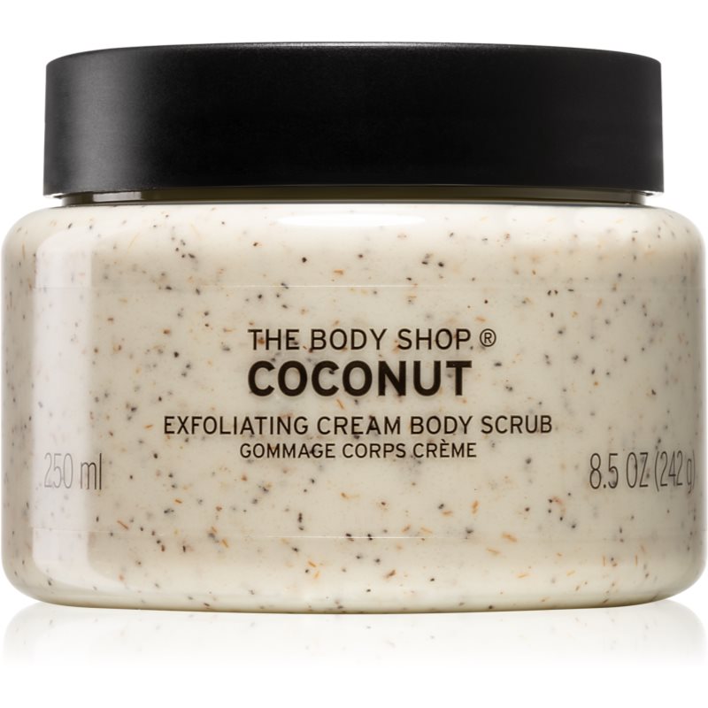 The Body Shop Coconut kūno šveitiklis su kokosais 250 ml