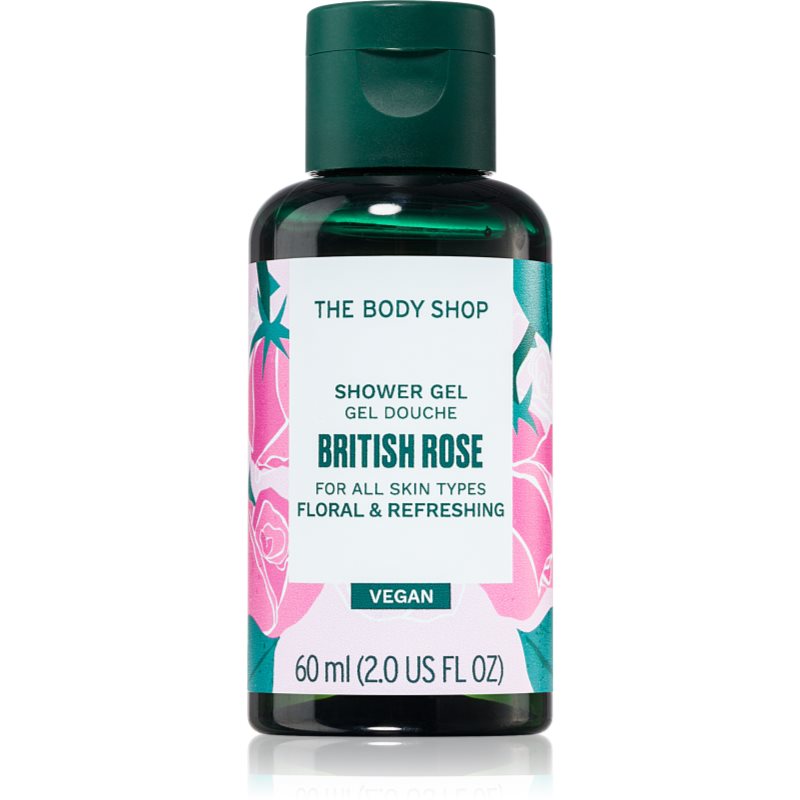 The Body Shop British Rose Shower Gel Duschgel 60 ml