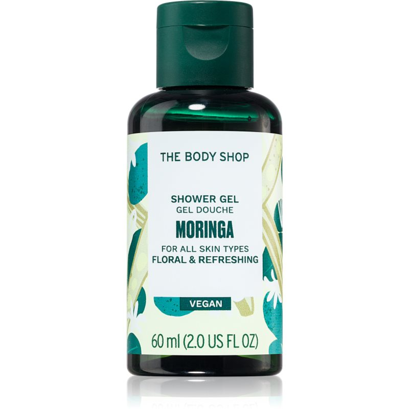 The Body Shop Bath and Body Moringa sprchový gél 60 ml