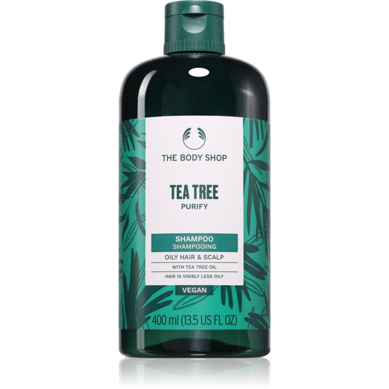 The Body Shop Tea Tree Shampoo čisticí šampon na mastné vlasy 200 ml
