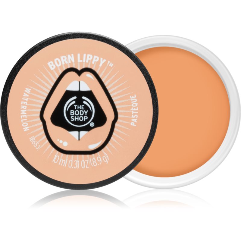 The Body Shop Born Lippy Watermelon lūpų balzamas 10 ml