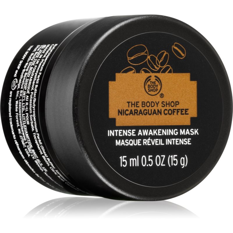 The Body Shop Nicaraguan Coffee енергетична маска для шкіри обличчя 15 мл
