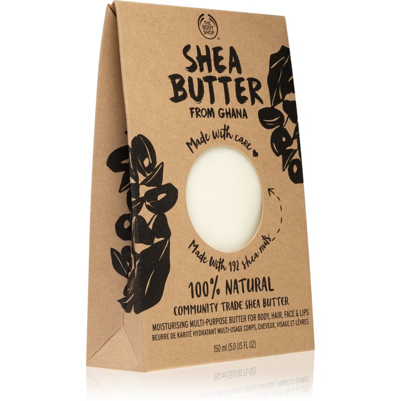 The Body Shop 100% Natural Shea Butter sviestmedžių aliejus 150 ml