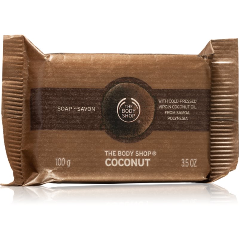 The Body Shop Coconut natūralus kietasis muilas su kokosais 100 g