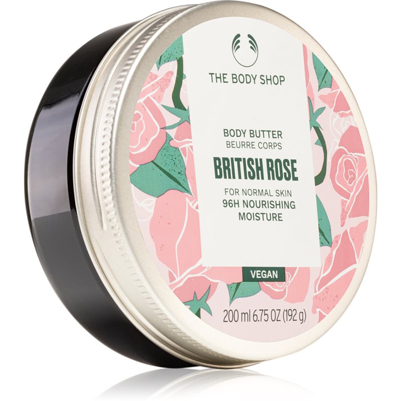 The Body Shop Body Butter Brirish Rose масло для тіла з ароматом троянди 200 мл
