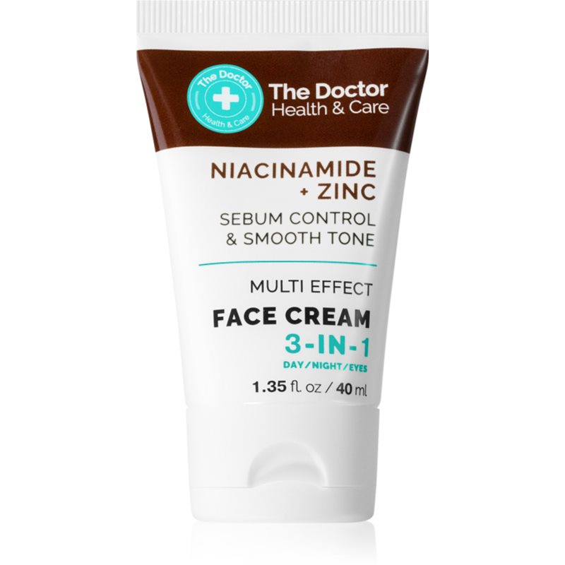 The Doctor Niacinamide + Zinc Sebum Control & Smooth tone face cream to reduce oily skin 40 ml
