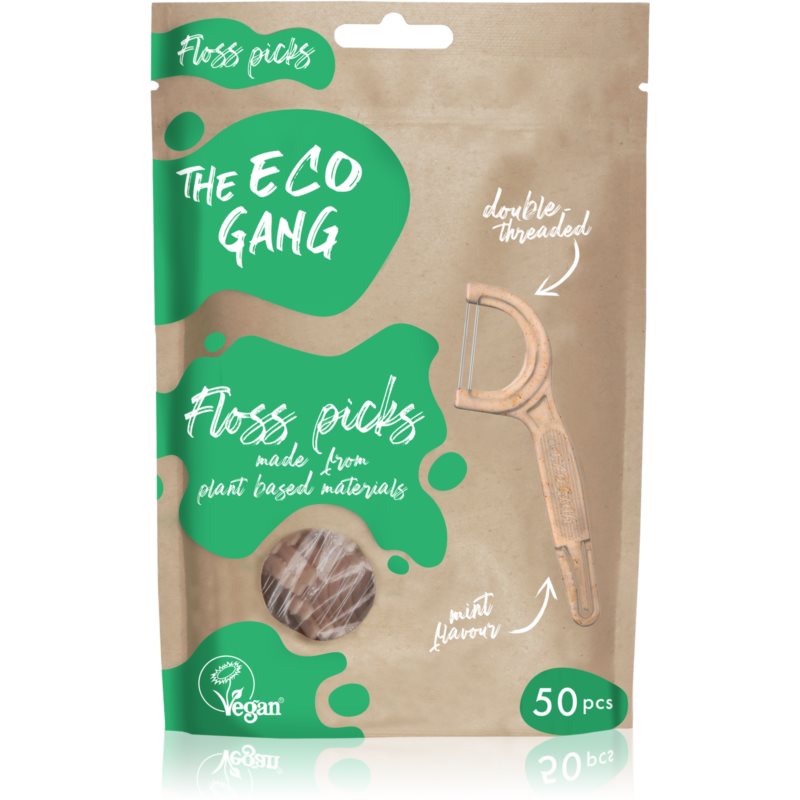 The Eco Gang Floss picks zobna nitka 50 kos