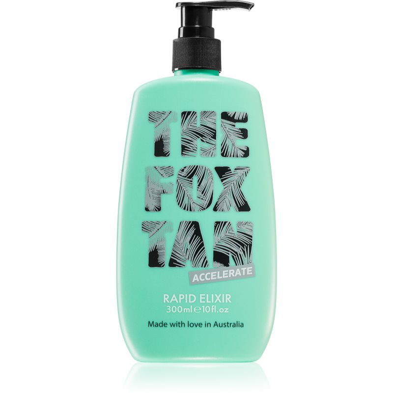 The Fox Tan Rapid Elixir Body Cream To Accelerate Tanning 300 Ml