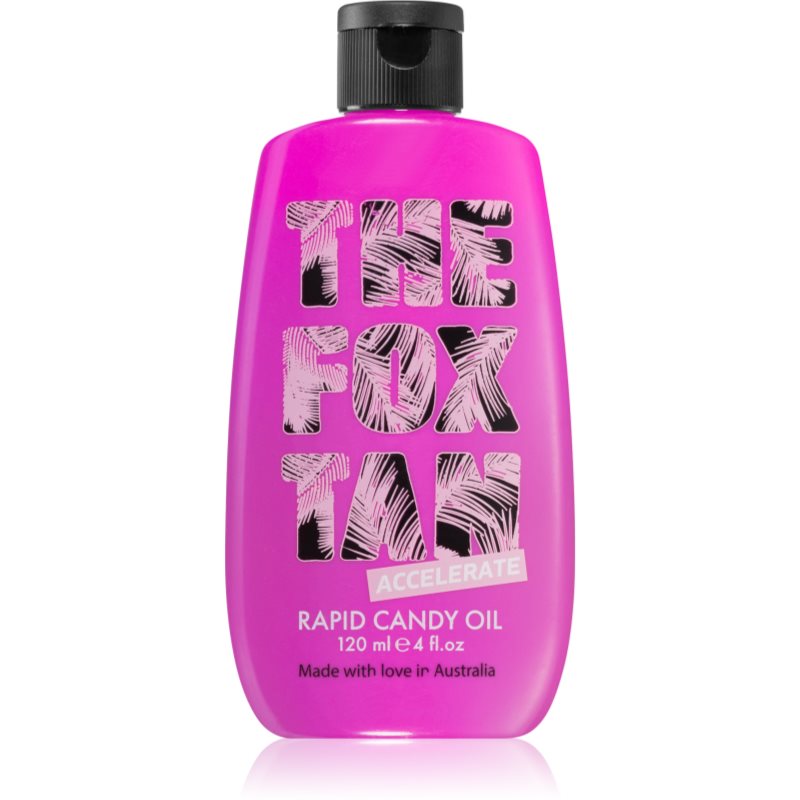 The Fox Tan Rapid Candy negovalno olje za sončenje brez zaščitnega faktorja 120 ml