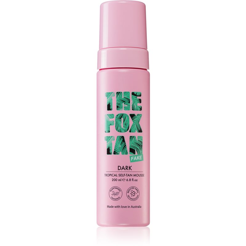 The Fox Tan Dark Tropical Self-tanning Mousse 200 Ml
